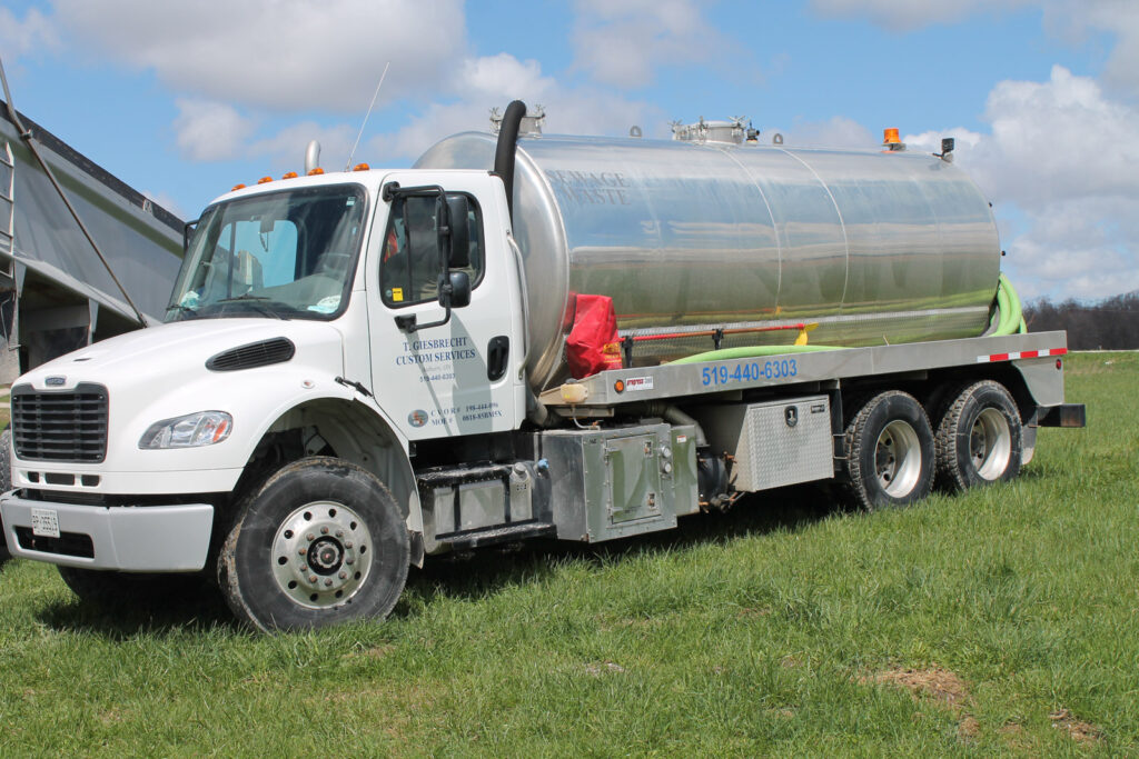 T. Giesbrecht Custom Services - Septic Tank Pumping Goderich, Ontario